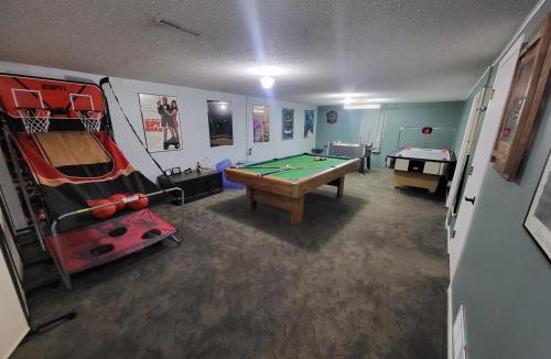 Big Lake House | Big Lake Getaway - Arcade, Gym, Large Fenced Yard