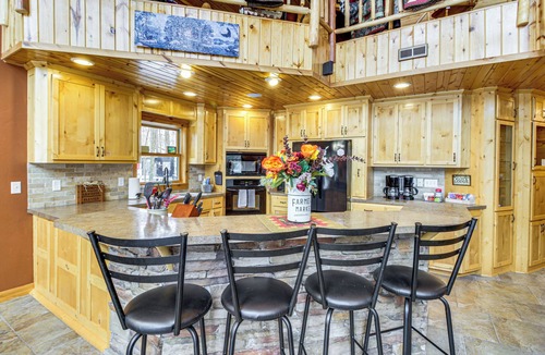 Aitkin House | Big Pine Lake Home w/Dock & Game Room in Aitkin