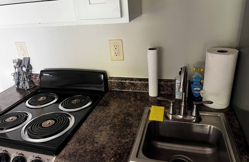 Hayward Resort | Birch Point Resort Kitchenette #14 - Lake Nelson, Hayward