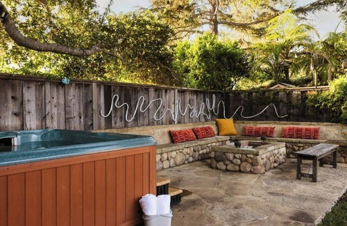 Santa Barbara House | Boho Bungalow Retreat: Spa, Ice Bath, Sauna, Tea Bar, Garden, Chickens, & Events
