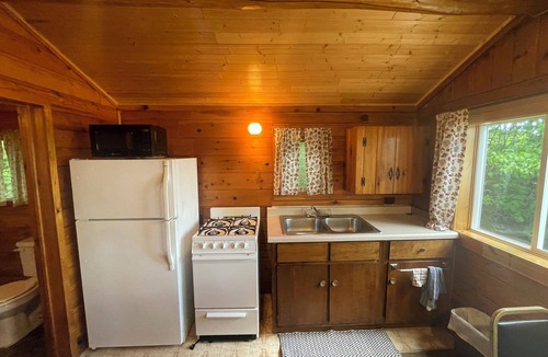 Ely Cabin | Cabin 3 "Kingfisher" 1 BR, 2 pp, overlooks lake, access to boats!