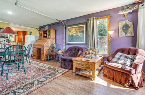 Cokato Cabin | CABIN - Pet Friendly, Lake View, Patio & Deck, Trails