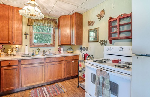 Cokato Cabin | CABIN - Pet Friendly, Lake View, Patio & Deck, Trails