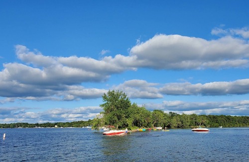 Alexandria Cabin | Camper on Lake Ida! Private Lakefront Lot!