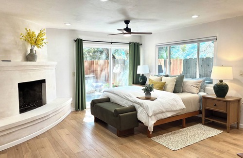 Carmel Valley Cabin | Charming 1-bedroom lodge in peaceful Carmel Valley w/Hot Tub and backyard