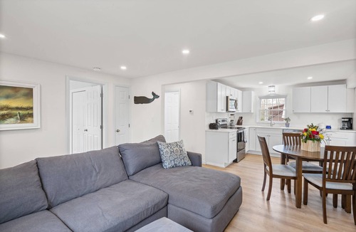 Sagamore Beach House | Charming 2BR Dog-Friendly Near Sagamore Beaches - Large Yard, Modern Kitchen, Central Air, Smart TVs