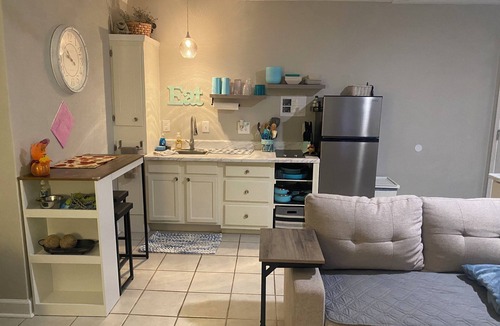 Saint Amant Apartment | Charming country studio in Saint Amant with AC and Heat.