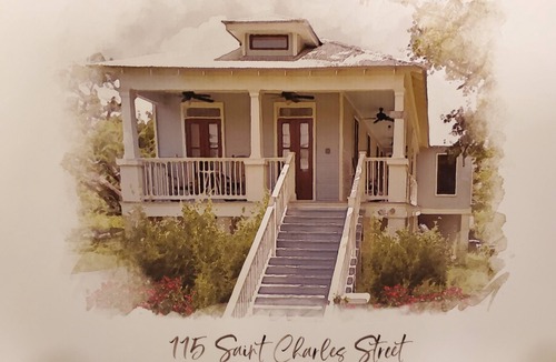 Bay St Louis House | Charming Home with gulf breezes and views from porches