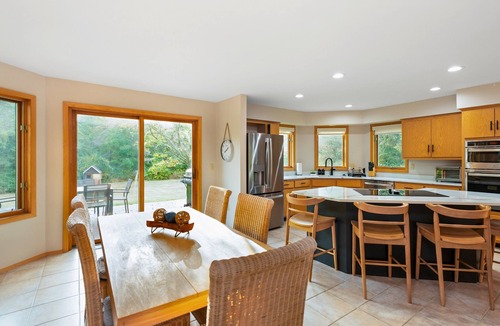Sister Bay House | Charming Sister Bay Home | Backyard Oasis & HotTub