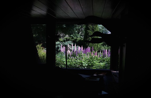 Mount Horeb Cottage | Clarance Gonstead Guest Cottage, Prairie Style, Stone & Tide Water Cypress