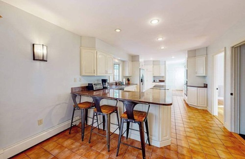 North Falmouth House | Coastal North Falmouth Home with Private Backyard and BBQ