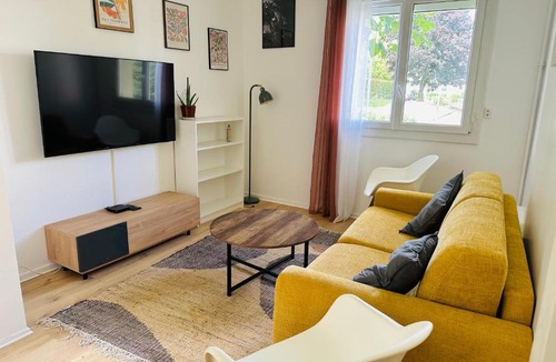 Domont Apartment | Confort et Verdure 2 Pièces Moderne avec Parking à Domont by Immo Kit Bnb