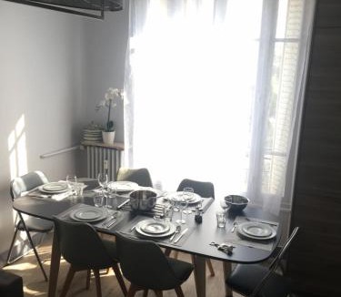 Nogent Village Apartment | Confortable 3 pieces, capitale Paris