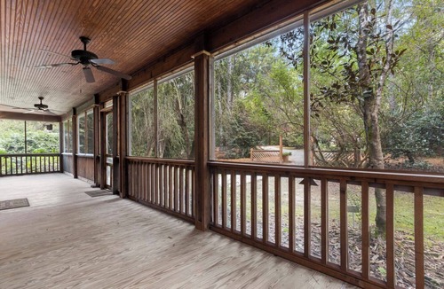 Vancleave Cabin | Cozy 2-bedroom cabin in the woods on the river in Vancleave