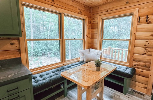 Crosby Cabin | Cozy 2-bedroom log cabin near Cuyuna recreation area