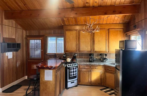 Woodlands Cabin | Cozy Bear Retreat + Hot-Tub & BBQ!