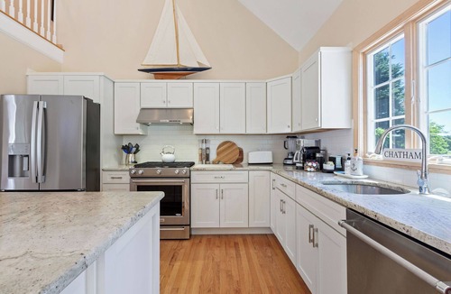 West Chatham House | Cozy Family Home in Chatham - Firepit, Game Room, Large Deck, Yard + More