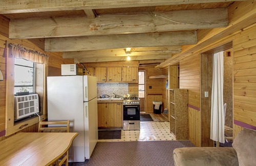 Puposky Cabin | Cozy Lakefront Cabin at Birch Haven Resort!