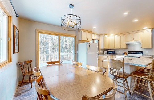 Manitowish Waters House | Cozy tree-lined home located near town, lakes, walking & bike trails, w/firepit