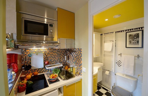 3rd Arrondissement Apartment | D3GD Green Shot