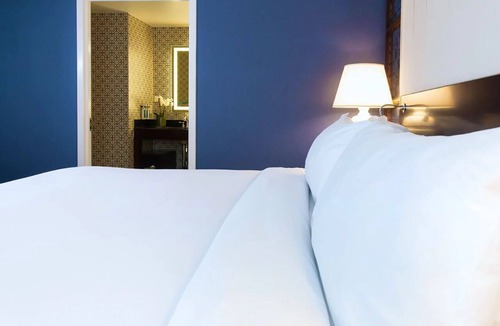 Downtown Washington D.C. Hotel | DC Accessible King – Roll-In Shower & Comfort