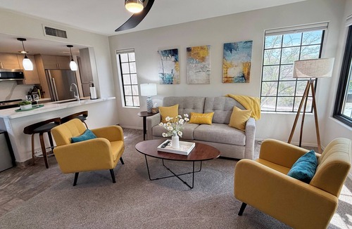 Fountain Hills Condo | Desert Cove - Panoramic Fountain View Condo Across from Fountain Park