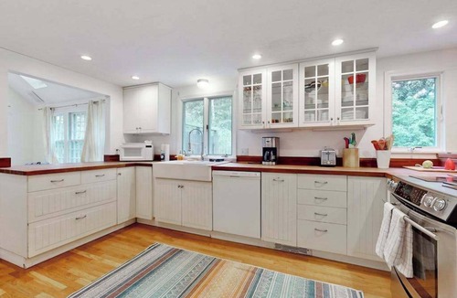 East Sandwich House | Dog-friendly home with firepit, deck & washer/dryer - walk to Sandy Neck Beach