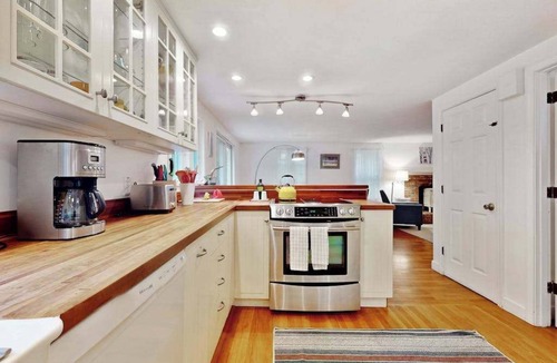 East Sandwich House | Dog-friendly home with firepit, deck & washer/dryer - walk to Sandy Neck Beach
