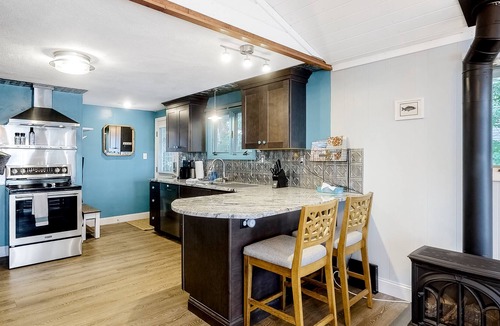 Ponds of Plymouth House | Dog-Friendly Lakefront Getaway W/ Free WiFi, Large Deck, Private Dock & Beach!
