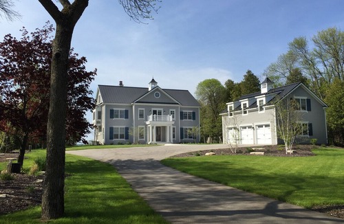 Egg Harbor House | Door County Waterfront Home with Private Beach