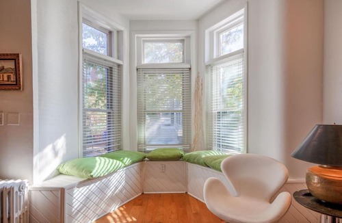 Mount Vernon Square House | Downtown Victorian home wStunning Roof & Parking