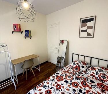 Nogent Village Apartment | Elegant 2-bedroom apartment near Paris & Château de Vincennes