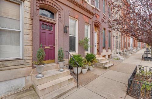 Downtown Baltimore House | Elegant Upton Rowhouse 2 Mi to Inner Harbor!