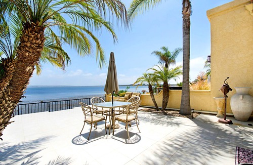 Coronado Cays Condo | Elegant Waterfront Condo with Free High Speed Internet and Central Heating/AC