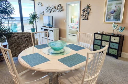Dauphin Island Condo | Family Friendly 6th Floor Gulf Front Condo at Holiday Isle on Dauphin Island