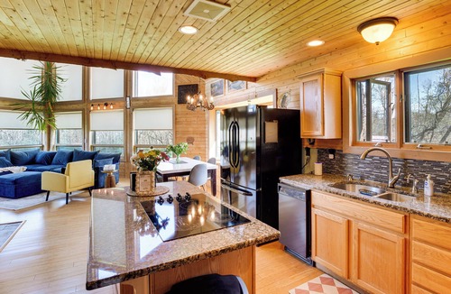 Hingham House | Family + Group Friendly | Modern Log Cabin Home