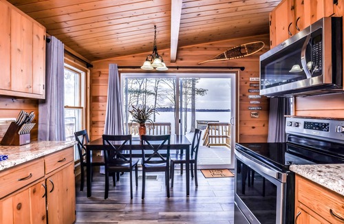 Manitowish Waters House | Fantastic lakefront home with fireplace, fast WiFi, washer/dryer & dog-friendly