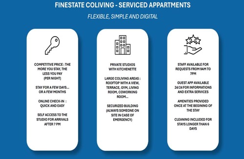 Issy-les-Moulineaux Apartment | FINESTATE Coliving Mairie d'Issy