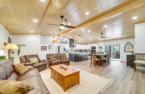Happy Jack House | Fire Pit + Trail Access: Spacious Happy Jack Cabin