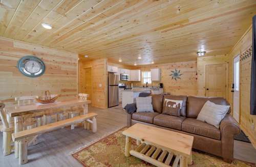 Danbury Cabin | Fish, Swim, Play: 'Voyager’s' Family Cabin w/Yard