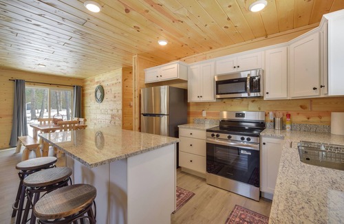 Danbury Cabin | Fish, Swim, Play: 'Voyager’s' Family Cabin w/Yard