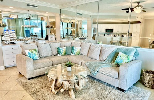 Orange Beach Condo | Float The Stress Away & Enjoy The Lazy River. Pet Friendly Condo On 5th Floor