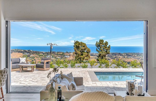 Western Malibu House | Gated Horizon Hills House with Pool & Jacuzzi