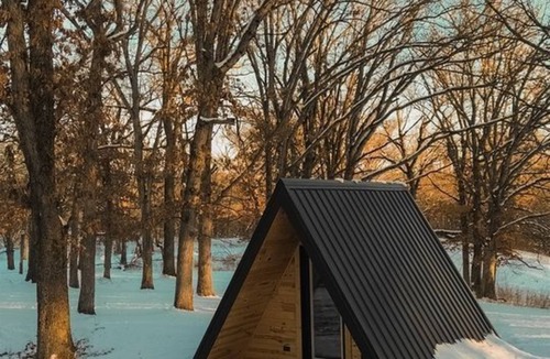 St Croix Falls Cabin | Gorgeous A-Frame with Panoramic Views, Nestled Atop White Oak Ridge, Wisconsin