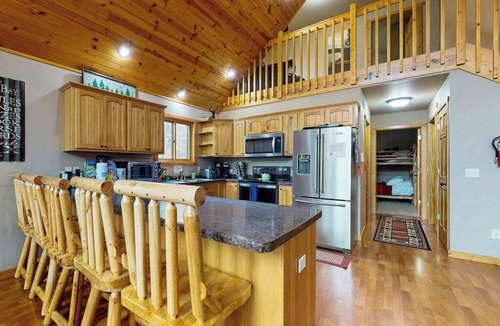 Friendship House | Gorgeous home w/shared dock and lake access - spacious deck and firepit