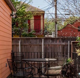 Faubourg Marigny Apartment | Hear Local Live Music From the Back Porch