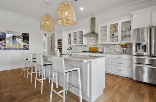 Waveland House | Heated Pool, Steps to Beach, Stylish Interior, Amenities Galore!