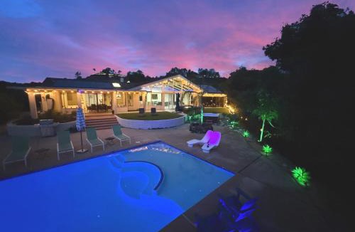 Fallbrook Villa | Hilltop Villa, Pool Oasis, Pickleball Court, Avocado Grove, Views