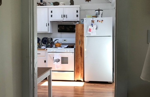 Yarmouth Port House | Historic 1850's Home, private ground floor and backyard.