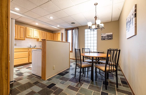 Historic Downtown La Crosse Apartment | Historic Downtown Top Floor 2BR Apartment